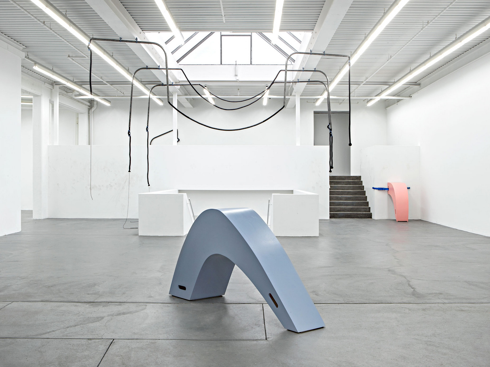 Karin Hueber, Installation view "Traceur / Traceuse", Kunsthaus Baselland, Muttenz / Basel, 2014