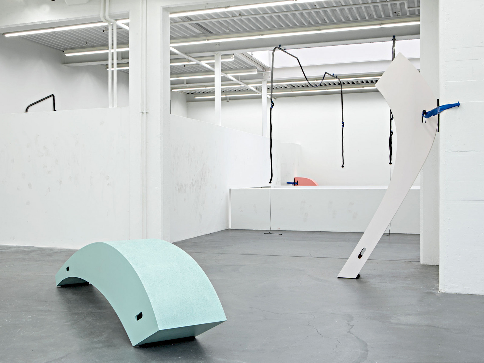 Karin Hueber, Installation view "Traceur / Traceuse", Kunsthaus Baselland, Muttenz / Basel, 2014