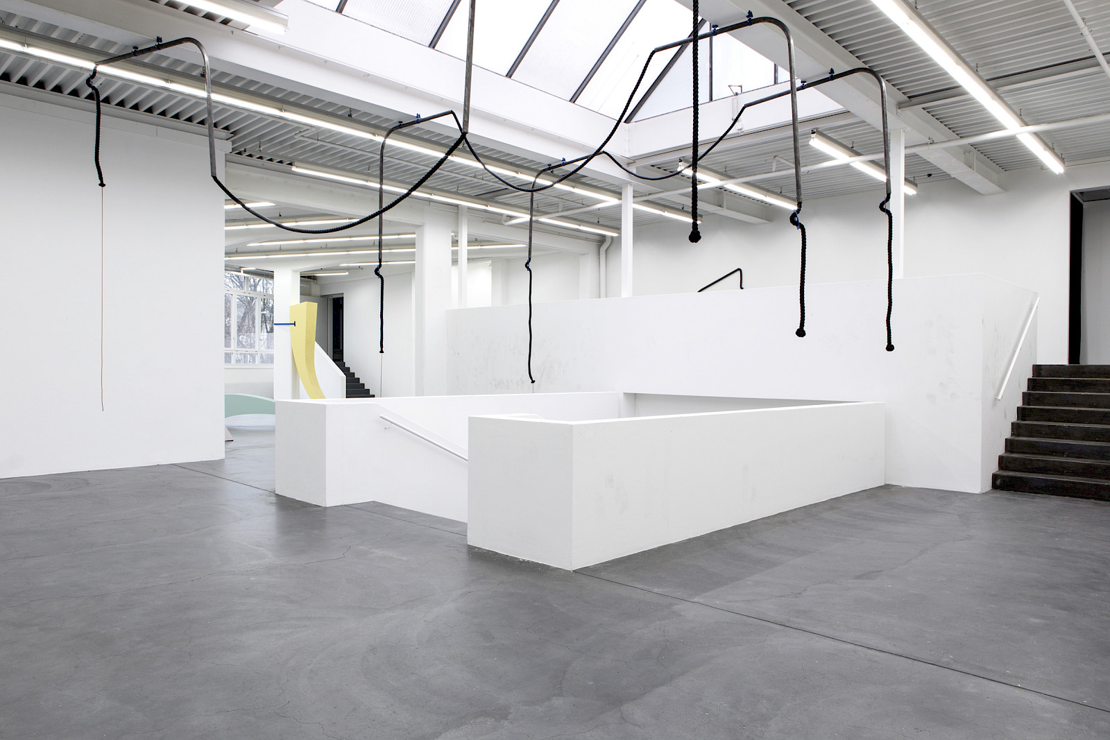 Karin Hueber, Installation view "Traceur / Traceuse", Kunsthaus Baselland, Muttenz / Basel, 2014